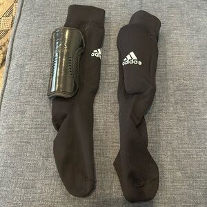 Boys Soccer socks and shin pads! Only worn one season.  Good condition!
